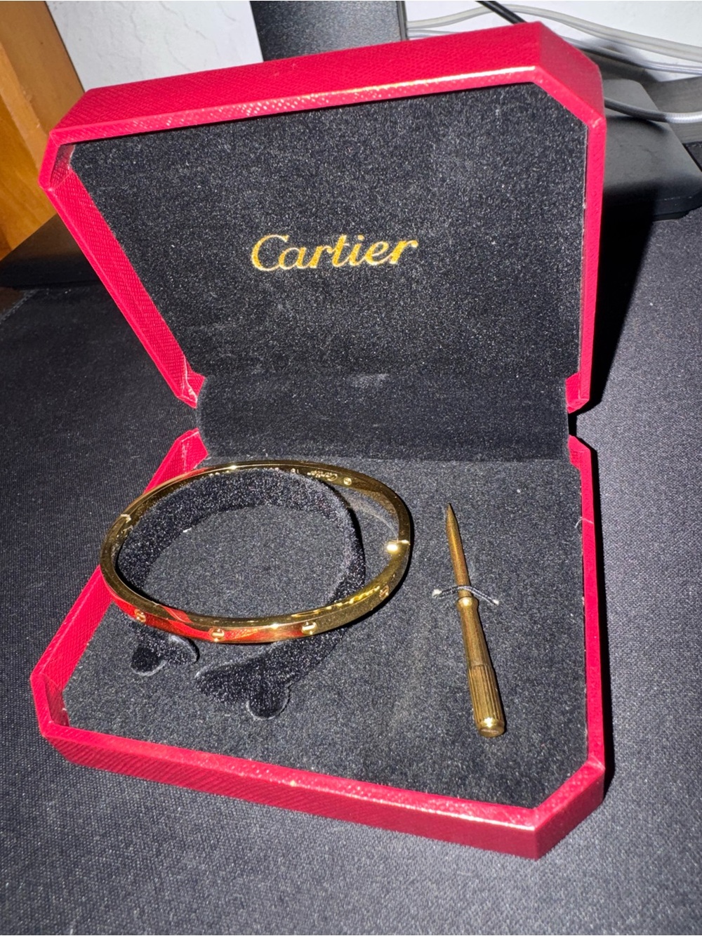 Cartier Love Bracelet screw on